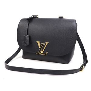 Louis Vuitton Volta Taurillon Leather Noir Shoulder Bag black